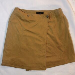 Lulus Tan Wrap Skirt